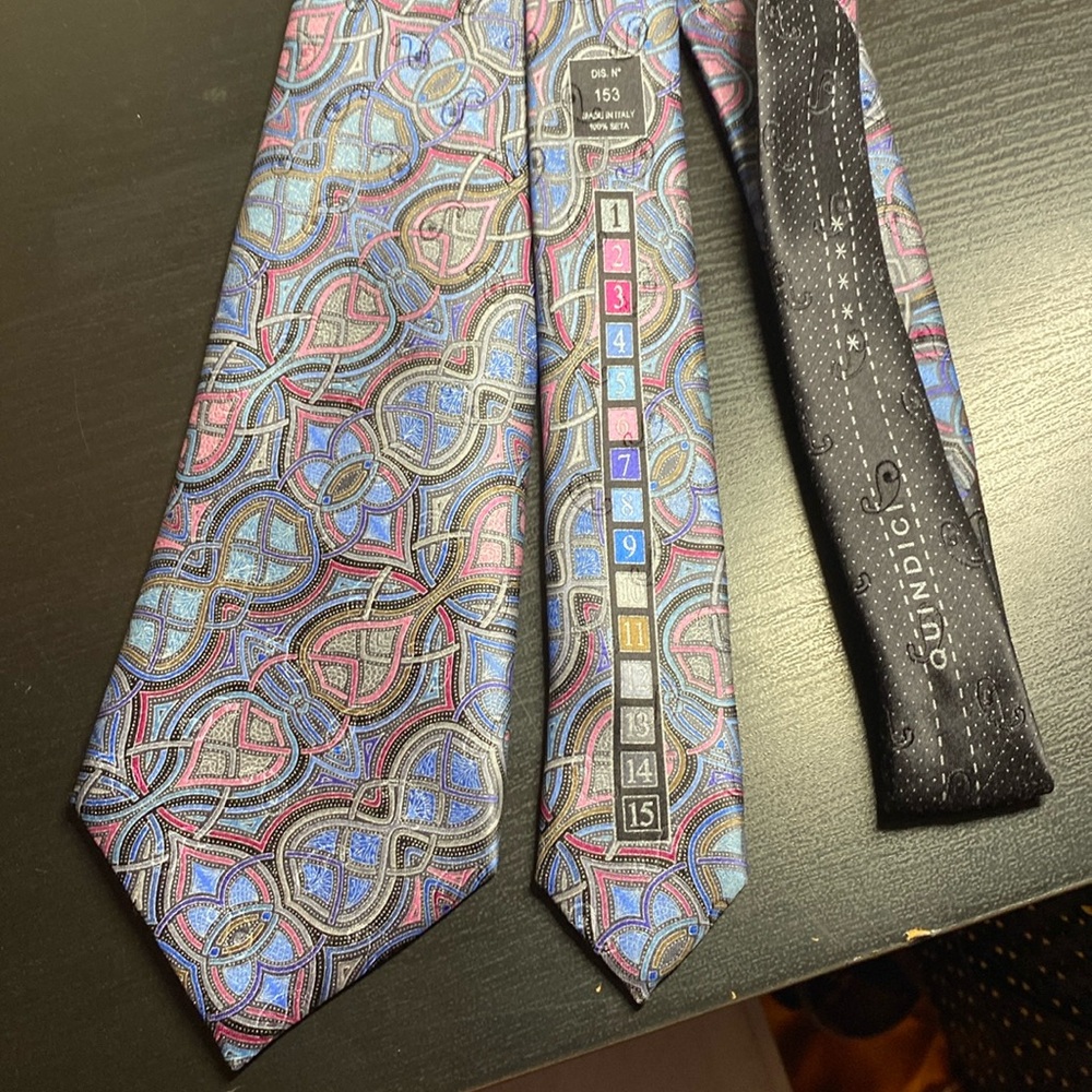 Ermenegildo Zegna quindici geometric tie